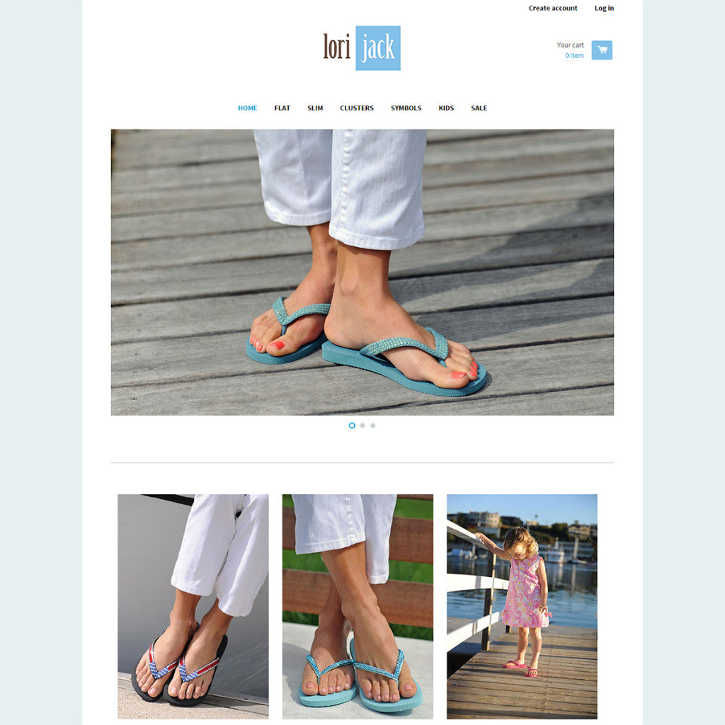 Lori jack flip flops outlet